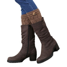 2016 Fashion Winter Knitted Warm Button Crochet Leg Warmer WomeN Boot Socks Leg Warmers Socks For Women Lady Girls 1 pair