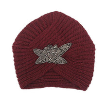 2016 Fashion Winter Warm Turban For Women Knit Wool Ear Warm Crochet Braided Hats For Women Headdress Caps Female Beanies