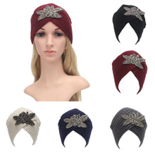 2016 Fashion Winter Warm Turban For Women Knit Wool Ear Warm Crochet Braided Hats For Women Headdress Caps Female Beanies