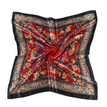 2016 Fashion Women Lady Floral Printed Square Scarf 90*90cm Head Wrap Shawl Multi Colour Headscarf For Women #1201