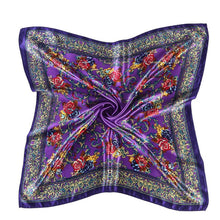 2016 Fashion Women Lady Floral Printed Square Scarf 90*90cm Head Wrap Shawl Multi Colour Headscarf For Women #1201