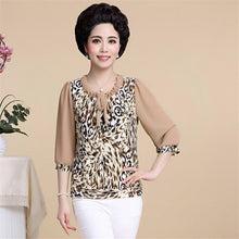 2016 Fashion Women T shirts Leopard Print T-shirt Women O-neckTop Short Sleeve XL-4XL Female Plus Size tops 70920