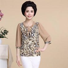 2016 Fashion Women T shirts Leopard Print T-shirt Women O-neckTop Short Sleeve XL-4XL Female Plus Size tops 70920
