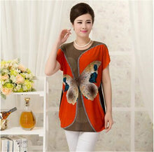 2016 Fashion Women T shirts Polka Dot Print T-shirt Top Short Sleeve XL-4XL Female Plus Size tops 71036