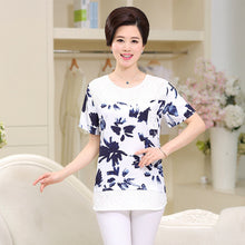 2016 Fashion Women T shirts Print T-shirt Women Lace Top Short Sleeve XL-4XL Female Plus Size tops 71013