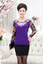 2016 Fashion Women T shirts Print T-shirt Women O-neck AppliquesTop Short Sleeve XL-4XL Female Plus Size tops 71010