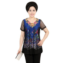 2016 Fashion Women T shirts Print T-shirt Women O-neck Top Short Sleeve XL-4XL Female Plus Size tops 70922