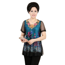 2016 Fashion Women T shirts Print T-shirt Women O-neck Top Short Sleeve XL-4XL Female Plus Size tops 70922