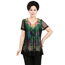 2016 Fashion Women T shirts Print T-shirt Women O-neck Top Short Sleeve XL-4XL Female Plus Size tops 70922