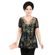 2016 Fashion Women T shirts Print T-shirt Women O-neck Top Short Sleeve XL-4XL Female Plus Size tops 70922