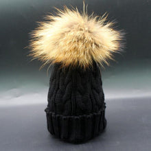 2016 Fashion Women Winter Warm Knitted Wool Crochet Faux Fur Hats pompom Beanies Cap Women Hats For Women Beanies