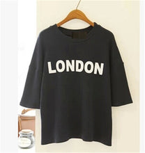 2016 Fashion Women clothing T shirts Letter Print Floral Print Cartoon T-shirt Women Top Short Sleeve Female tops 70620