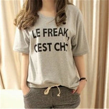 2016 Fashion Women clothing T shirts Letter Print Floral Print Cartoon T-shirt Women Top Short Sleeve Female tops 70620