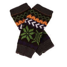 2016 Fashion Womens Winter Knitted Wool Gloves Fingerless Gloves Women Girls Soft Warm Mittens For Women Guantes Mujer 6 Colors