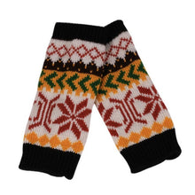 2016 Fashion Womens Winter Knitted Wool Gloves Fingerless Gloves Women Girls Soft Warm Mittens For Women Guantes Mujer 6 Colors