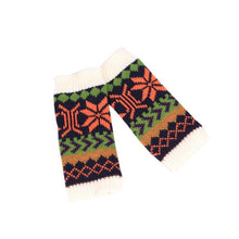 2016 Fashion Womens Winter Knitted Wool Gloves Fingerless Gloves Women Girls Soft Warm Mittens For Women Guantes Mujer 6 Colors