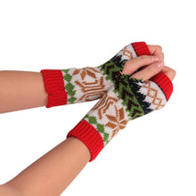 2016 Fashion Womens Winter Knitted Wool Gloves Fingerless Gloves Women Girls Soft Warm Mittens For Women Guantes Mujer 6 Colors