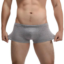 2016 Fashion men's boxers Bulge Pouch Design Soft Male Cotton Spandex Pants Underpants For Man Male Shorts Underwear