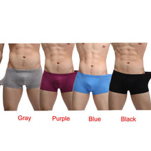 2016 Fashion men's boxers Bulge Pouch Design Soft Male Cotton Spandex Pants Underpants For Man Male Shorts Underwear