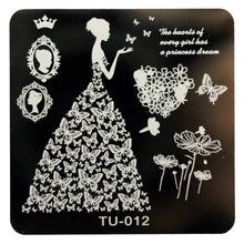 2016  Yo DIY Nail Art Image Stamp Stamping Plates Manicure Template prego selo arte carimbar placas Anne