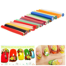 2016 HOT New Arrival 6cm Canes Material Fruit Blended Fimo Nail Decoration Hound Anne