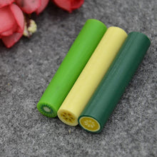 2016 HOT New Arrival 6cm Canes Material Fruit Blended Fimo Nail Decoration Hound Anne