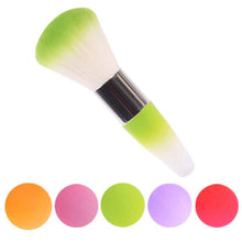 2016 HOT New Arrival Acylic + nylon brush Legal Brush Remove Dust Powder For Acrylic Nails Nail And Nail Art Dust Clean Anne