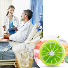 2016 Health Care Medicine Pill Box Fruit Shaped Sort Vitamin 7 Day Weekly Holder Tablet Storage Container Cases Travel Round