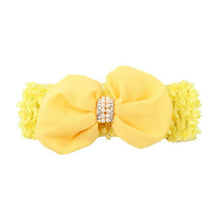 2016 High Quality Bowknot Kids Elastic Hair Bands 9 Colors Elastic kids hair accessories Hair Bands YL