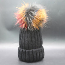 2016 High Quality Hats With Fur Pompon Ball Caps For Russia Spring Winter Beanies Women Knitting Wool Hats Female Cap Skullies