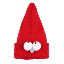 2016 Hot Kids Beanies Knitting Wool Lovely Big Cute Eyes Soft Hat For Boys Girls Winter Keep Warm Skullies Bonnet Enfant