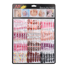 2016 Hot Sale 144pcs Mixed Set False Nail Tips Artificial Fake Nails Art Acrylic Manicure Gel 100% brand new Nails Art Anne