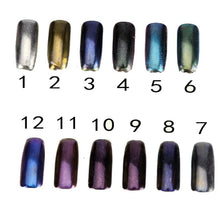 2016 Hot Sale 1g/ Box Sliver Nail Glitter Powder Shinning Nail Mirror Powder Makeup Art DIY Chrome Pigment Anne