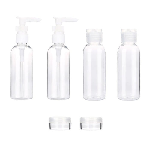 2016 Hot Sale 6pcs Set Empty Tubes Cosmetic Cream Travel Lotion Containters Packing Empty Bottle cream boxes Anne