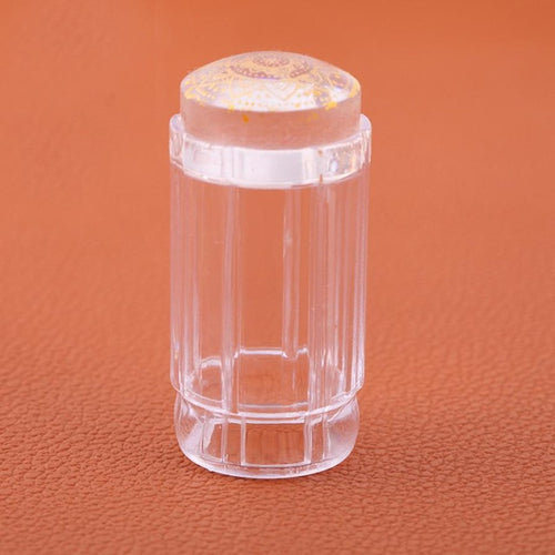 2016 Hot Sale Beauty Clear color Nail Art Stamping Stamper Scraper Image Plate Manicure Print Tool DIY SY