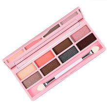 2016 Hot Sale By Nanda 8 Colors Pro Eyeshadow Shimmer Mate Palette Cosmetic Brush Mirror Makeup Set  Yo SY