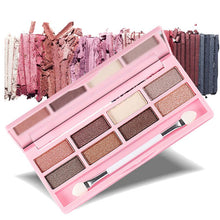 2016 Hot Sale By Nanda 8 Colors Pro Eyeshadow Shimmer Mate Palette Cosmetic Brush Mirror Makeup Set  Yo SY