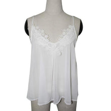 2016 Hot Sale Chiffon Women Shirt Sexy Top Sleeveless Tank Tops Ladies Camisole haut femme YW