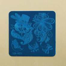 2016 Hot Sale DIY Nail Art Image Stamp Stamping Plates Manicure Template TU-021 unha placa de imagem  Yo SY