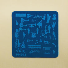 2016 Hot Sale DIY Nail Art Image Stamp Stamping Plates Manicure Template TU-023 unha placa de imagem  Yo SY