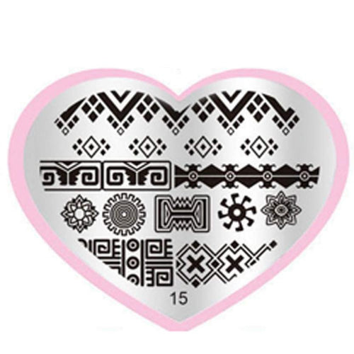 2016 Hot Sale DIY Nail Art Image Stamp Stamping Plates Manicure Template vernis stamping pour ongle  Yo SY