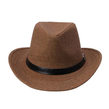 2016 Hot Sale Gentlemen Summer Hats Fashion Casual Adult Men Straw Hat Cowboy Caps for Travel High Quality#3546