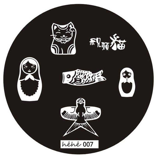 2016 Hot Sale Girl Pattern Nail Art Image Stamp Stamping Plates Manicure Template 007 Wholesale Price Anne