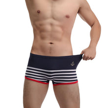 2016 Hot Sale Men Underwear Boat Anchor Spandex Cotton Men's Shorts Underpanites Sexy Men Boxer Homme