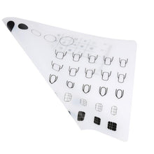 2016 Hot Sale Silicone Silicone Workspace Stamping Plate Washable Mat Table Transfer Tools For Nail Art mat SY