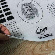 2016 Hot Sale Silicone Workspace Stamping Plate Washable Mat Table Transfer Tools For Nail Art pochoir ongles SY