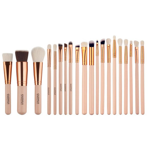 2016 Hot Sale Women 18.5*12*2 cm 20PCS Make Up Foundation Eyebrow Eyeliner Blush Cosmetic Concealer Brushes Easy to use Anne