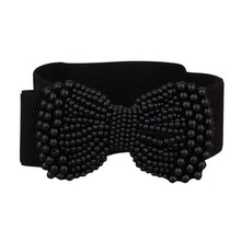 2016 Hot Sale Women Bowknot Cummerbund Stretch Elastic Bow Fashion Wide Waistband Waist Belts For Women Ceinture Femme YD15