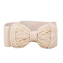 2016 Hot Sale Women Bowknot Cummerbund Stretch Elastic Bow Fashion Wide Waistband Waist Belts For Women Ceinture Femme YD15