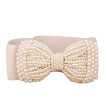 2016 Hot Sale Women Bowknot Cummerbund Stretch Elastic Bow Fashion Wide Waistband Waist Belts For Women Ceinture Femme YD15